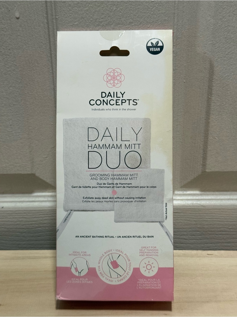 Daily Hammam Mitt Duo - New sealed